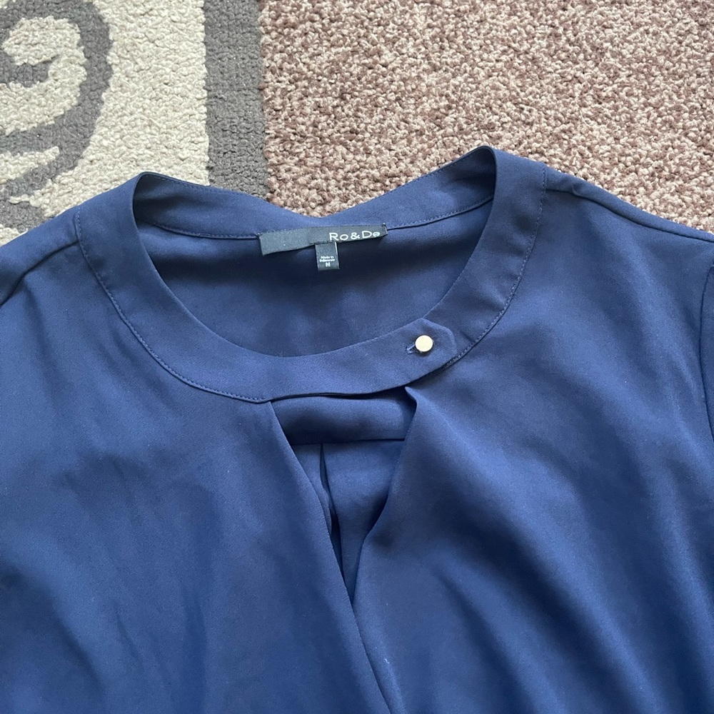 Blue blouse - Picture 3 of 5